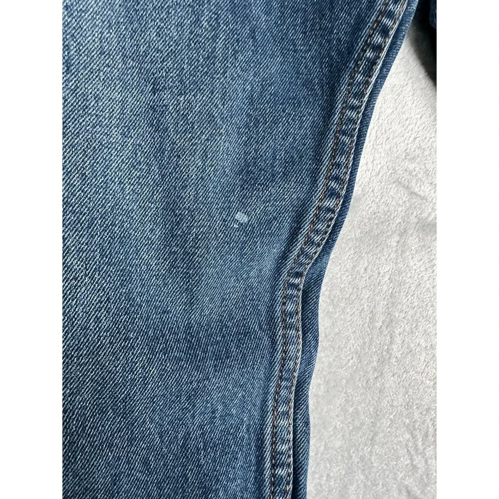 Levi's 505 Jeans Men's 34x29 Blue Cotton Regular Fit Medium Wash Straight Leg